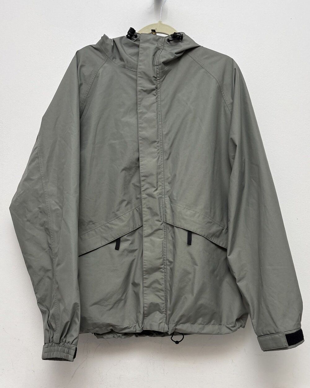 Cabela's Outdoor Gear GoreTex Mens Gray Hooded Full Zip Jacket Size Tall Large